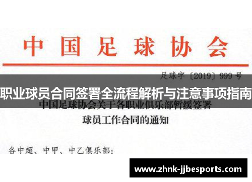 职业球员合同签署全流程解析与注意事项指南